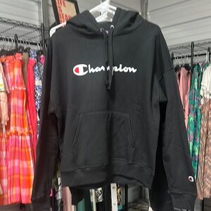 MWT CHAMPION black power blend relaxed hoodie